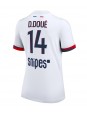 Billige Paris Saint-Germain Desire Doue #14 Bortedrakt Dame 2025-26 Kortermet